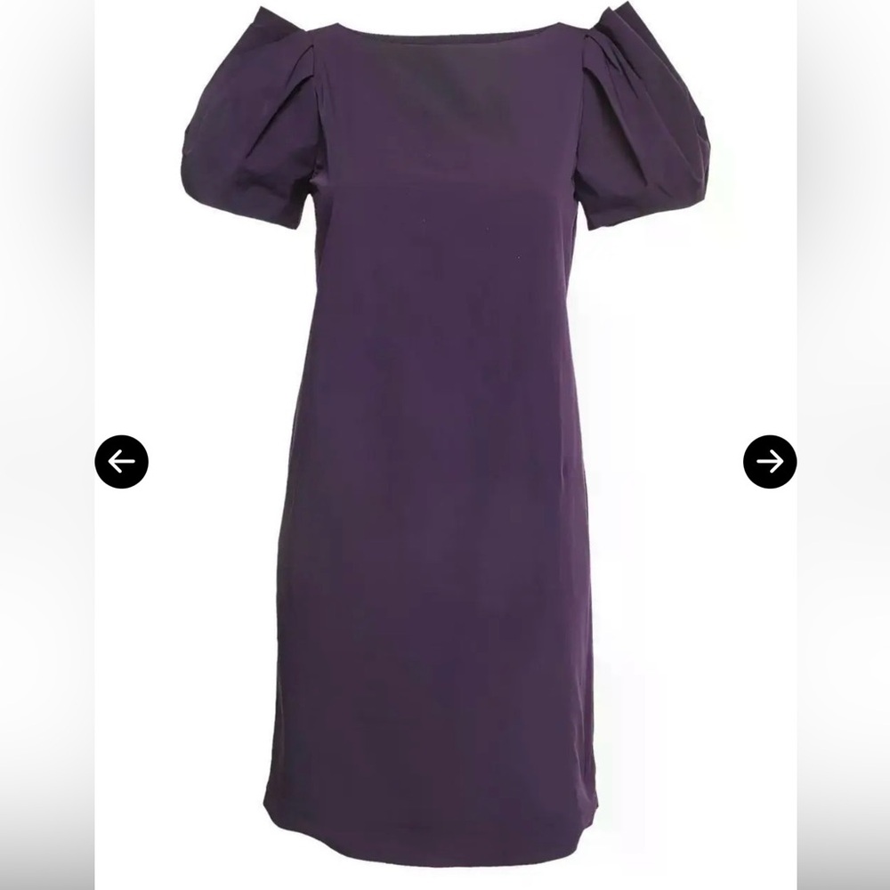 Diane von F. Purple dress
